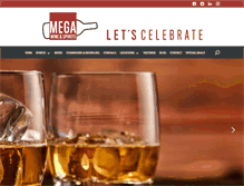 Tablet Screenshot of megaliquors.com